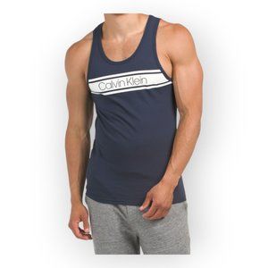 Calvin Klein Vibration Tank Top Shirt - Navy/White - Mens Size Extra Large - NWT